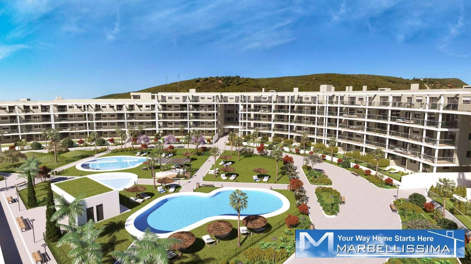 Apartamento Playa de 3 habitaciones en Manilva en venta con piscina garaje - 430.000 € (Ref: 9875670)