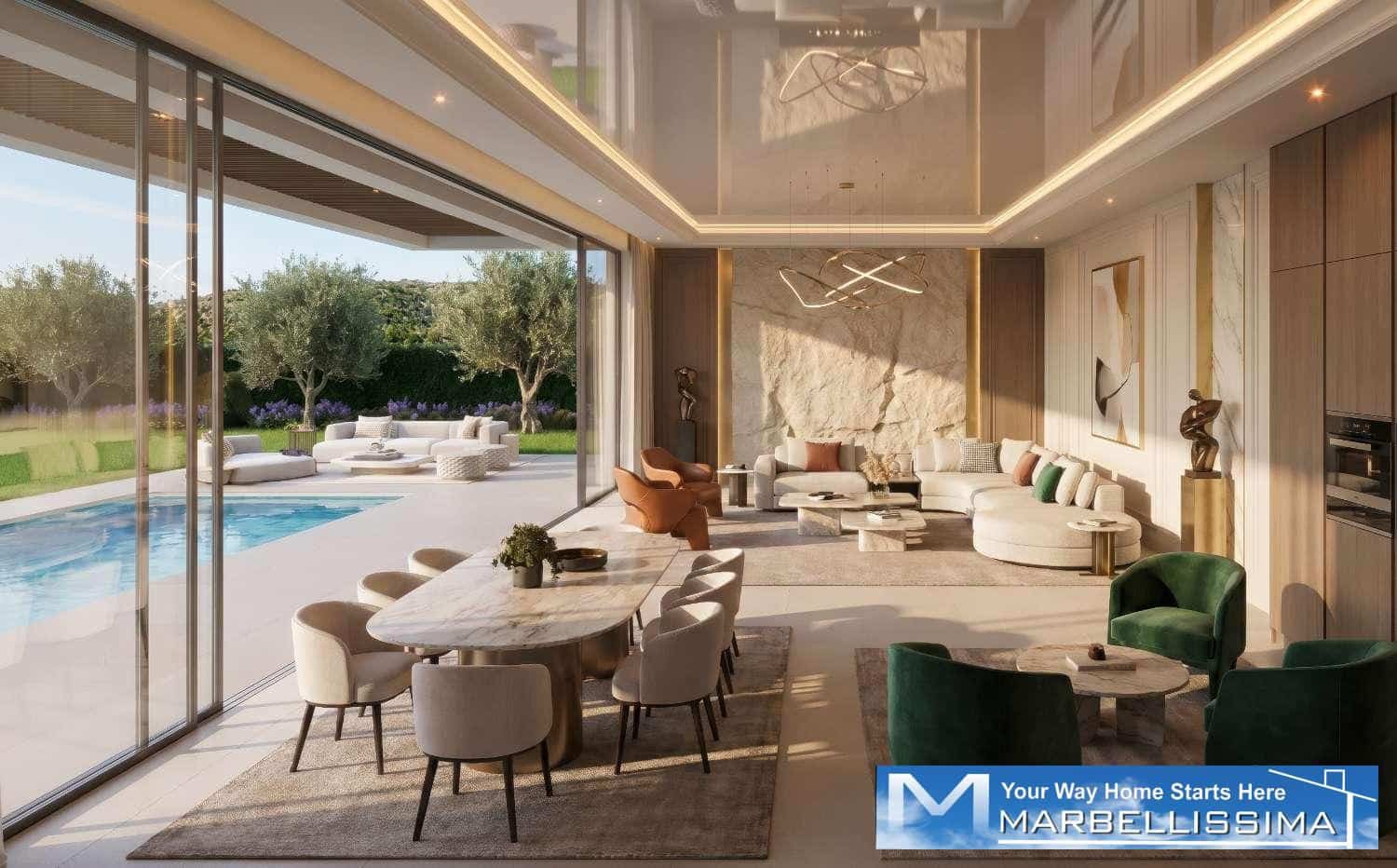 3 makuuhuone Huvila myytävänä paikassa Benahavis mukana uima-altaan - 1 650 000 € (Ref: 9895754)