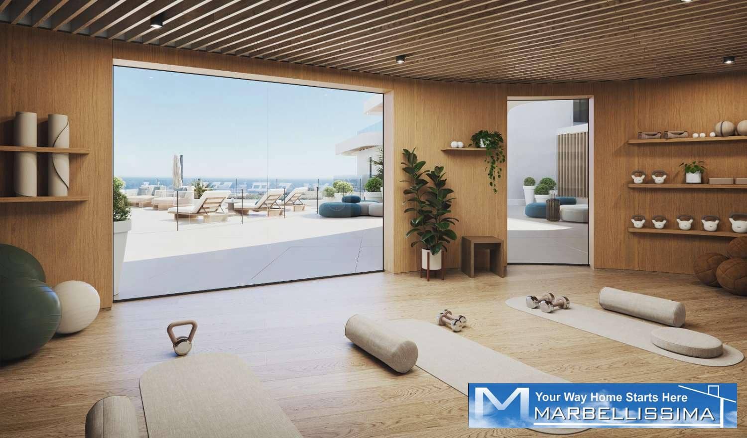 4 sovrum Strandlägenhet till salu i Mijas med pool - 1 650 000 € (Ref: 9986360)