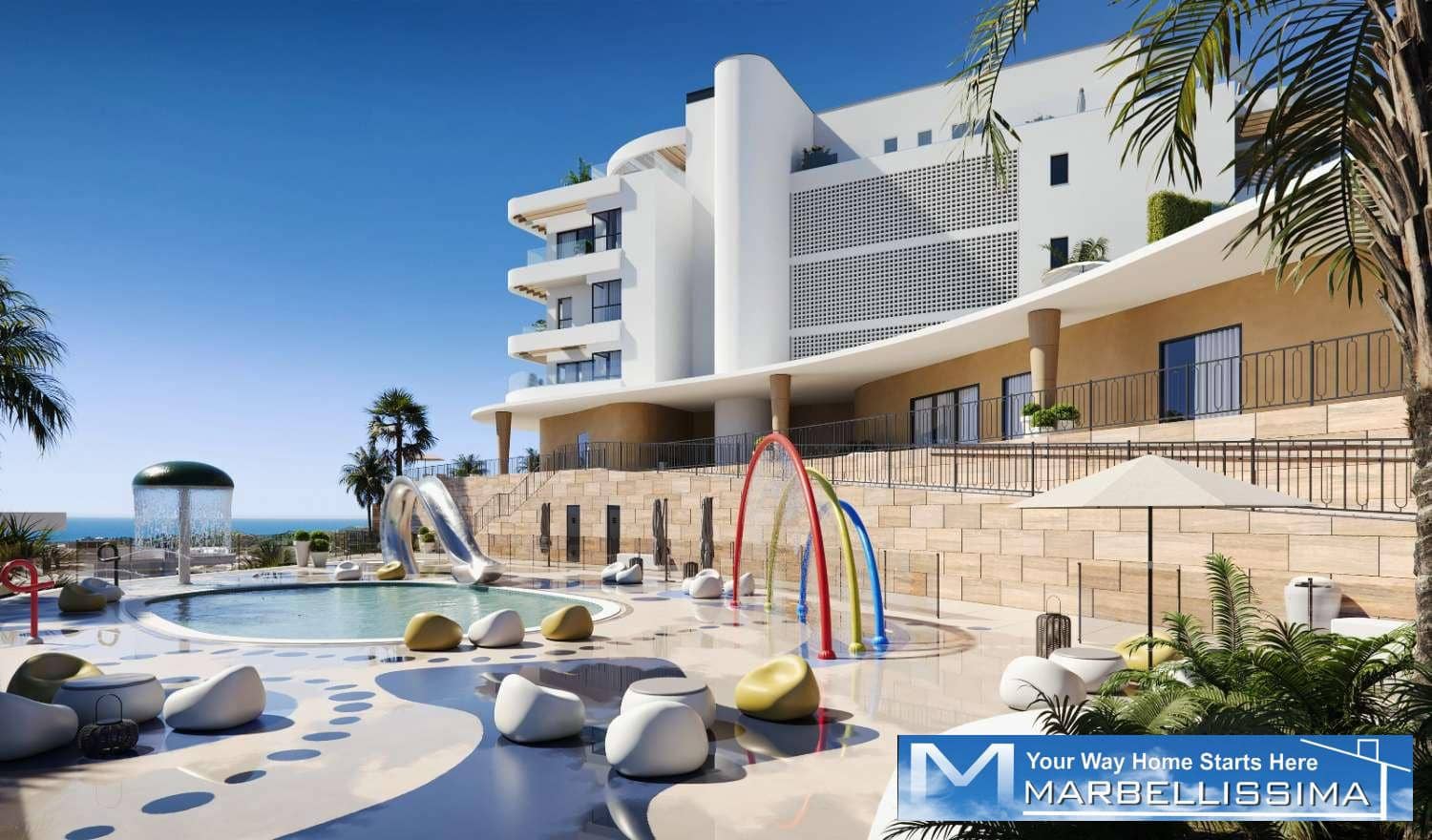 4 sovrum Strandlägenhet till salu i Mijas med pool - 1 650 000 € (Ref: 9986360)