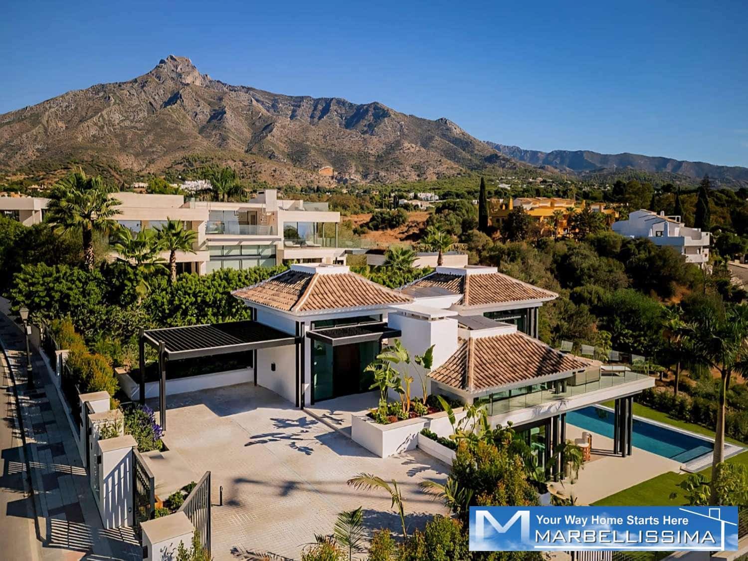 5 camera da letto Villa in vendita in Marbella con piscina - 5.400.000 € (Rif: 9993809)