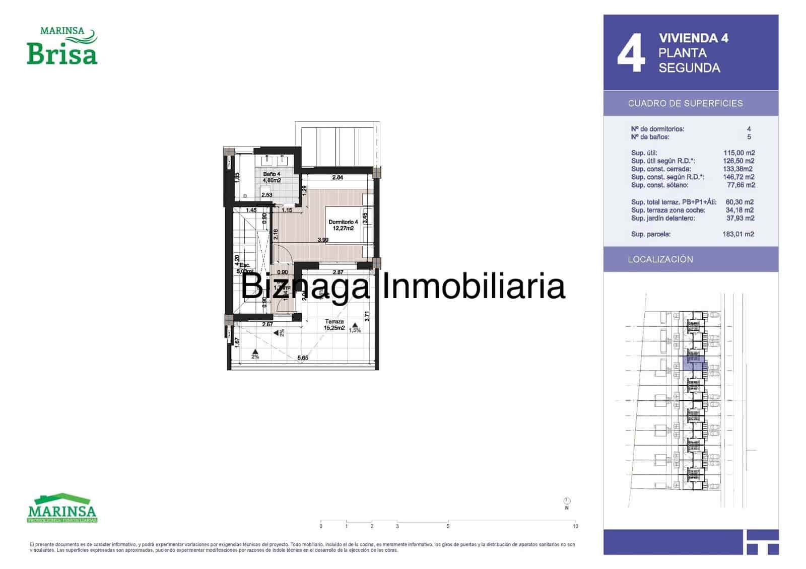 4 quarto Moradia para venda em Torrox-Costa com piscina garagem - 419 000 € (Ref: 9340024)
