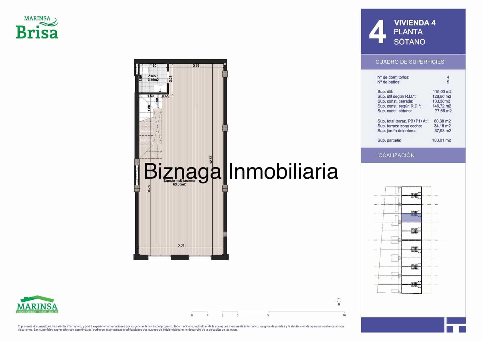 4 quarto Moradia para venda em Torrox-Costa com piscina garagem - 419 000 € (Ref: 9340024)