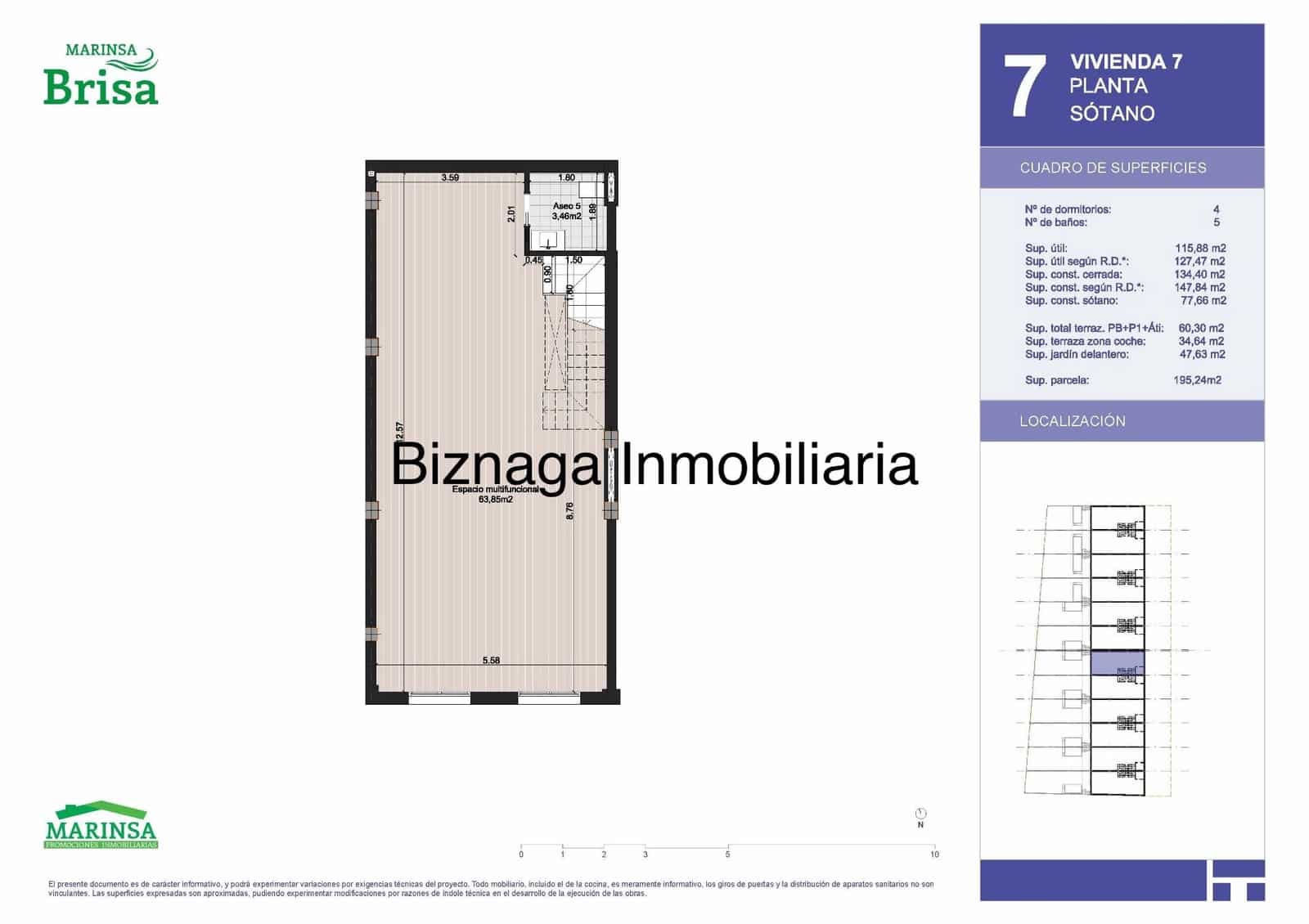 4 quarto Moradia para venda em Torrox-Costa com piscina garagem - 419 000 € (Ref: 9340024)