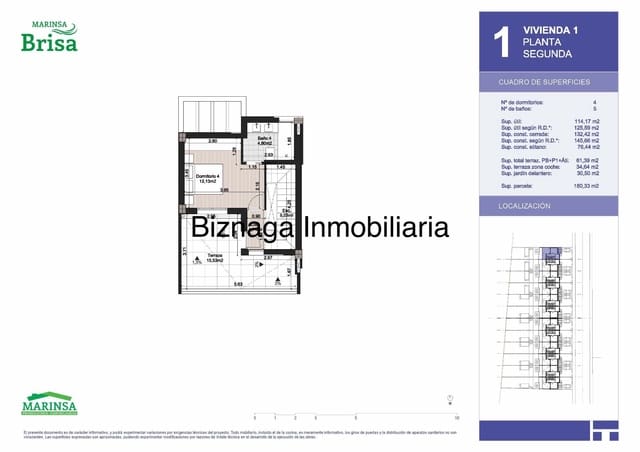4 camera da letto Villa in vendita in Urbanización Santa Rosa, Torrox con piscina garage - 419.000 € (Rif: 9340024)