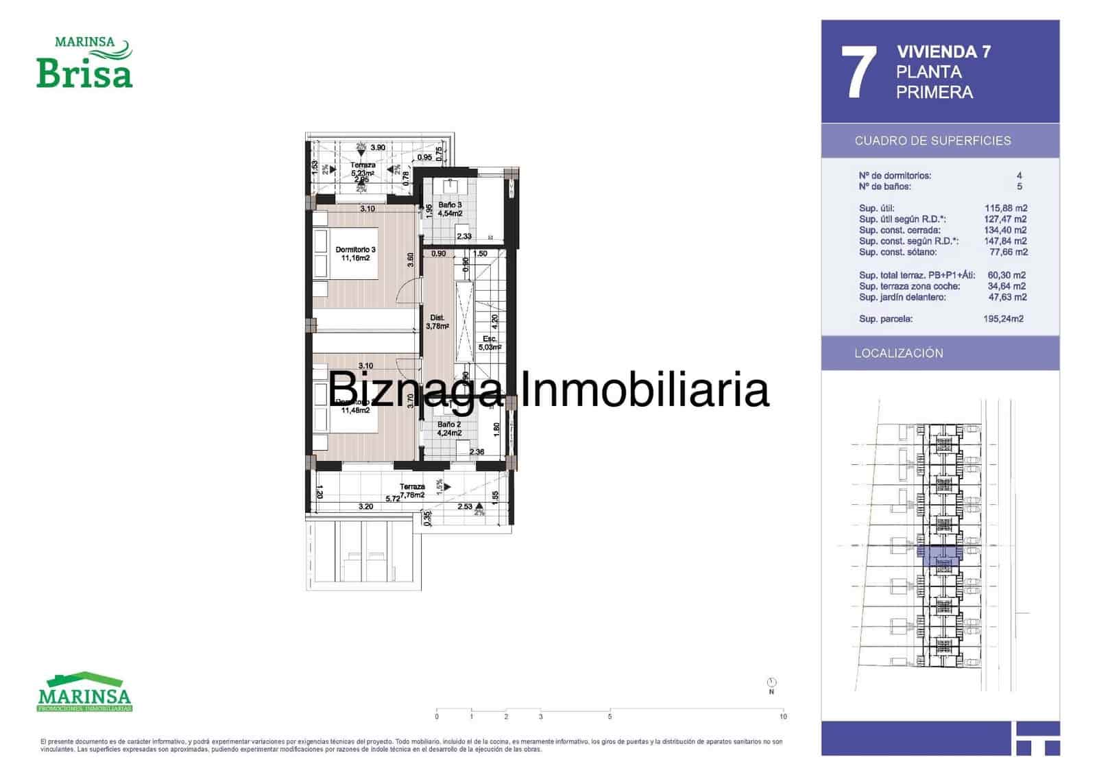 4 quarto Moradia para venda em Torrox-Costa com piscina garagem - 419 000 € (Ref: 9340024)