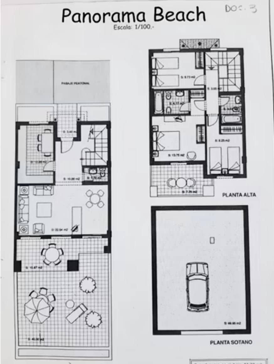 4 sypialnia Dom blizniak na sprzedaż w Torrox-Costa z basenem garażem - 520 000 € (Ref: 9340034)