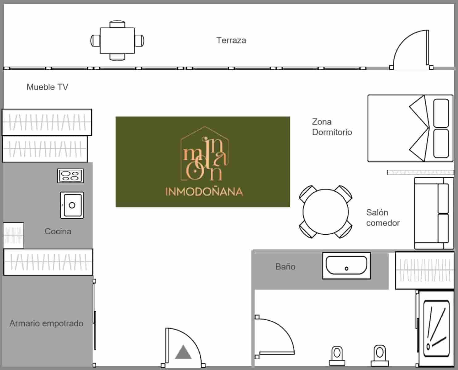 Studio for sale in Matalascanas - € 120,000 (Ref: 9622859)