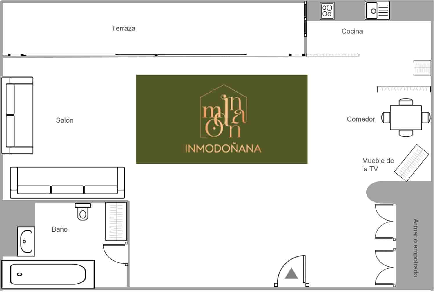 Studio til salg i Matalascanas - € 110.000 (Ref: 9682388)