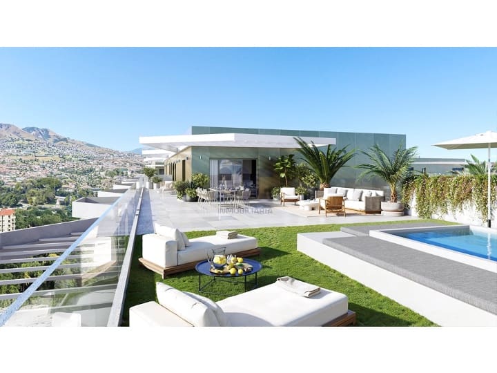 3 sypialnia Mieszkanie na sprzedaż w Las Lagunas de Mijas z basenem garażem - 478 000 € (Ref: 9934907)