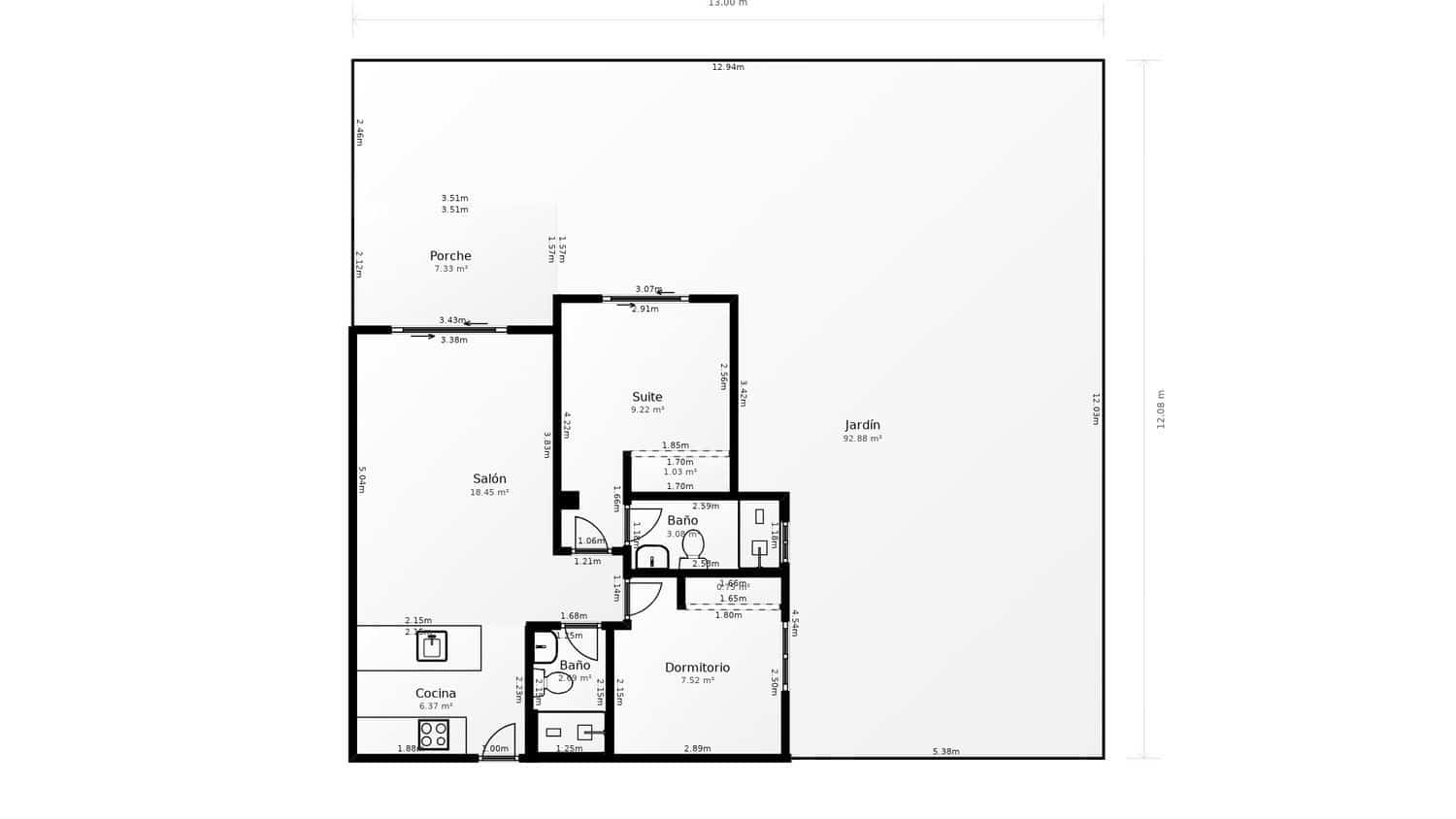 2 soveværelse Byhus til salg i Ciudad Quesada med swimmingpool garage - € 299.000 (Ref: 9448634)