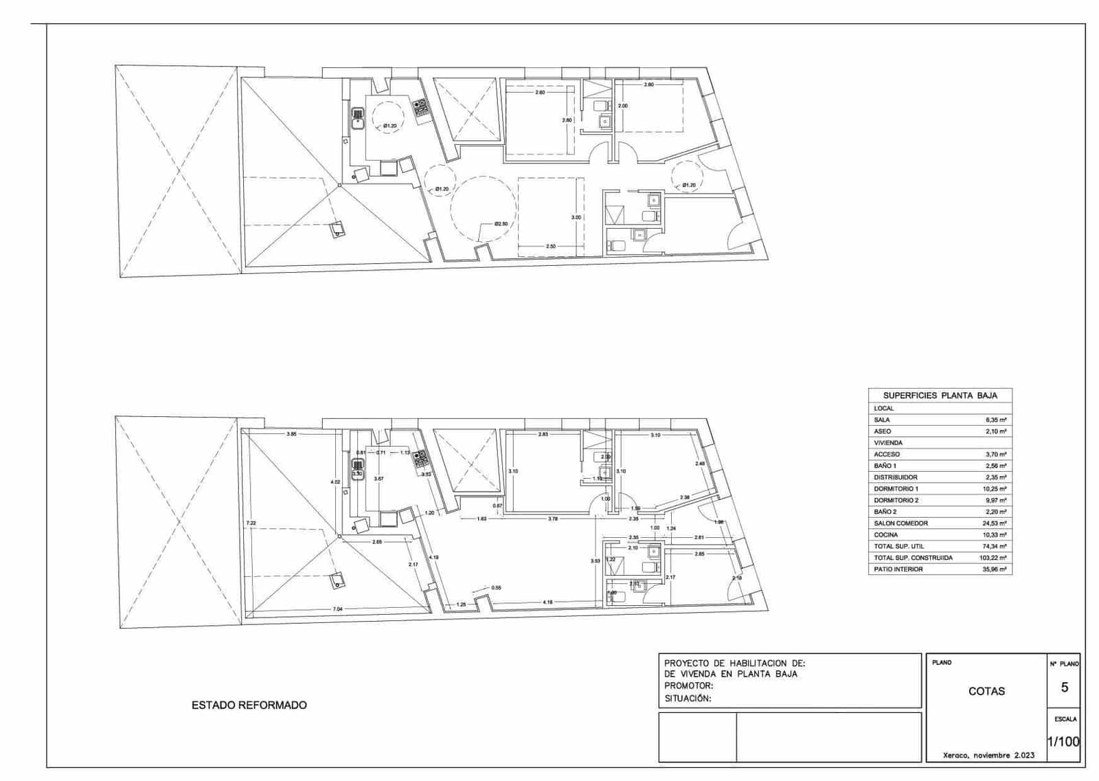 2 Zimmer Apartment zu verkaufen in Denia mit Garage - 210.000 € (Ref: 10106450)