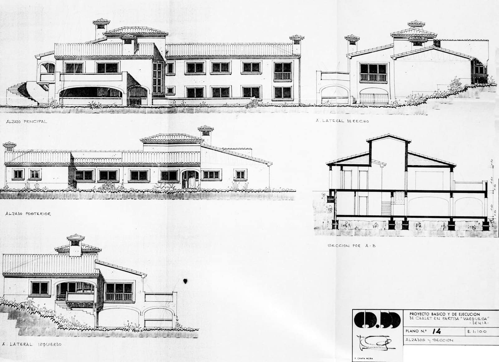 6 soverom Villa til salgs i Denia med svømmebasseng garasje - € 1 450 000 (Ref: 8245837)