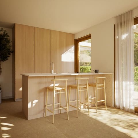 3 sypialnia Dom blizniak na sprzedaż w Gata de Gorgos z basenem garażem - 269 000 € (Ref: 9351195)