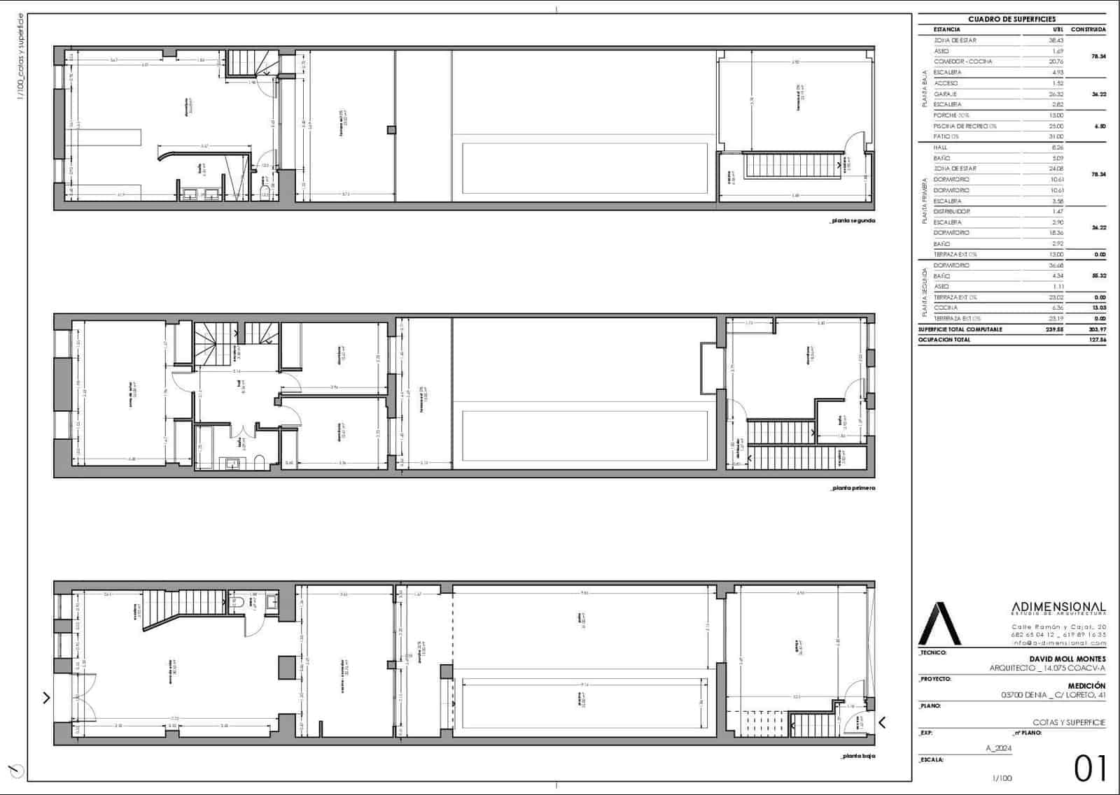 4 bedroom Townhouse for sale in Denia with pool garage - € 1,100,000 (Ref: 9351200)