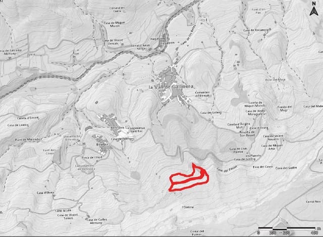 Bouwgrond te koop in Vall de Gallinera - € 66.000 (Ref: 9351204)