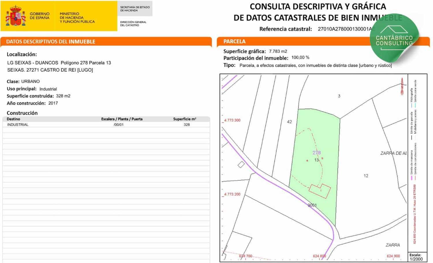 Hotel for sale in Castro de Rei - € 485,000 (Ref: 10061272)