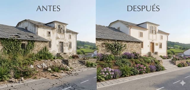 4 soveværelse Byhus til salg i Boal - € 79.000 (Ref: 6226470)