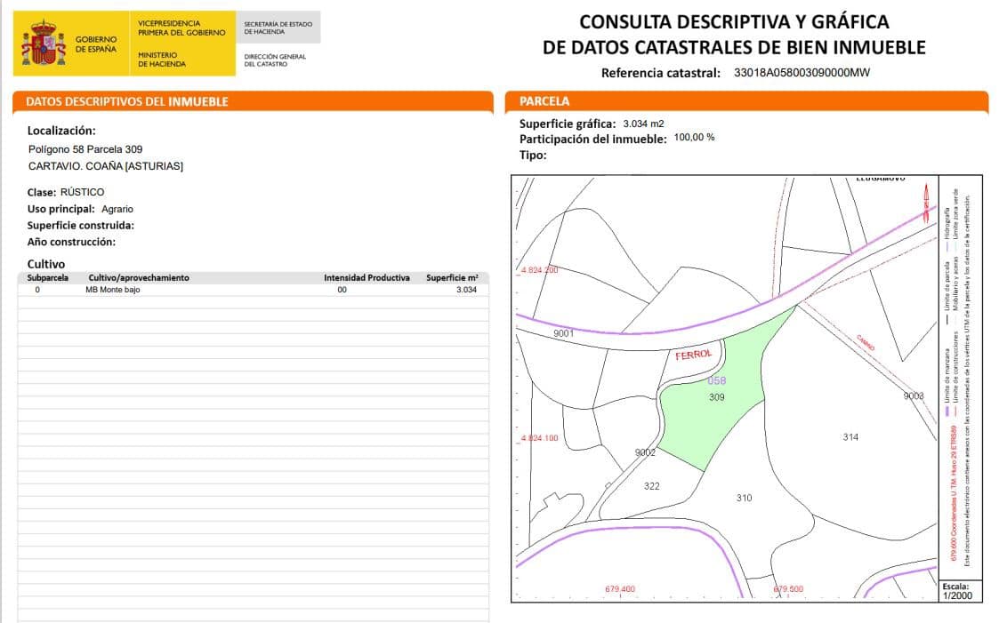 2 camera da letto Casa in vendita in Coana - 230.000 € (Rif: 8168559)
