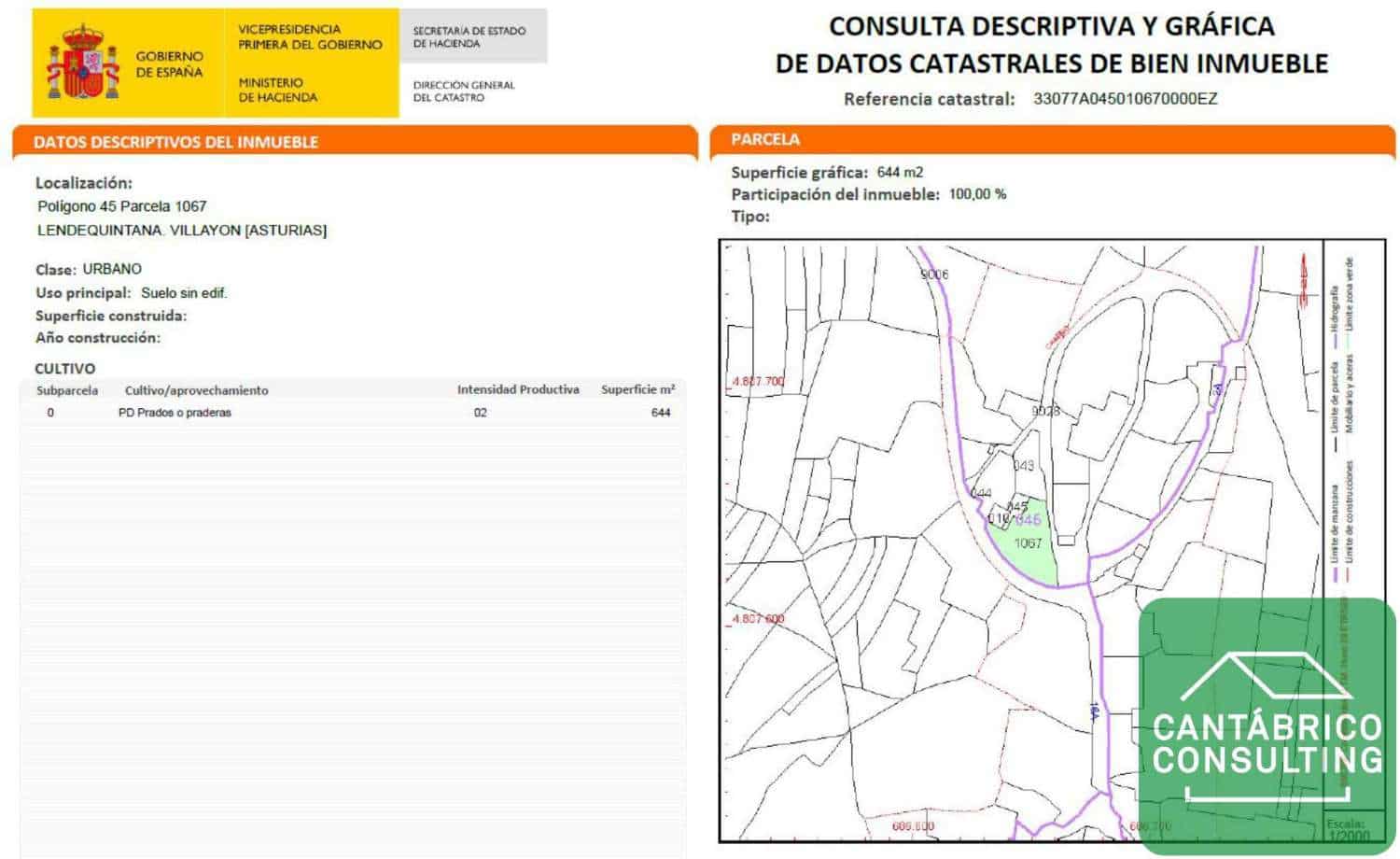 4 soveværelse Byhus til salg i Villayon med garage - € 235.000 (Ref: 8856760)