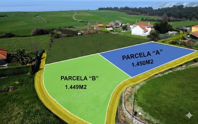 Działka budowlana na sprzedaż w Cudillero - 82 000 € (Ref: 8873918)