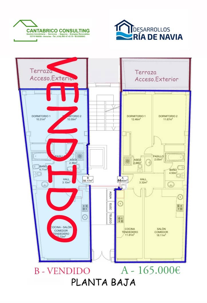 2 soveværelse Lejlighed til salg i Coana - € 160.000 (Ref: 9022947)