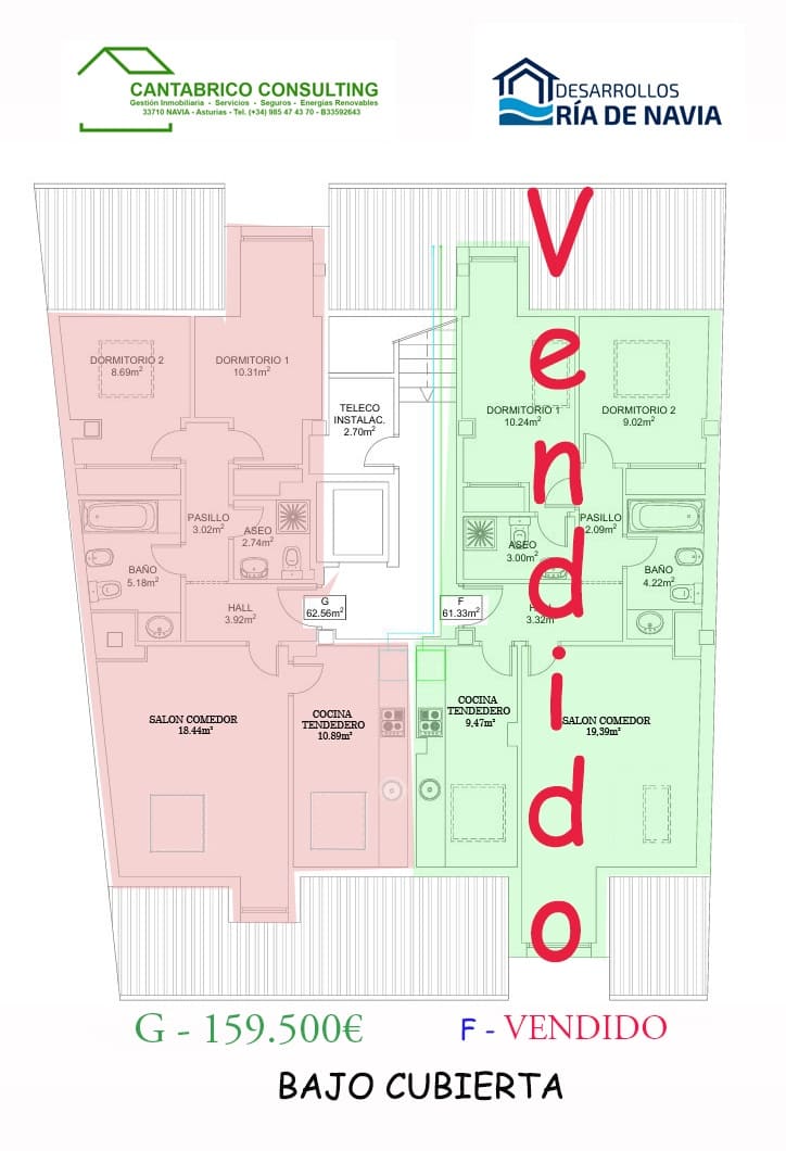 2 soveværelse Lejlighed til salg i Coana - € 160.000 (Ref: 9022947)