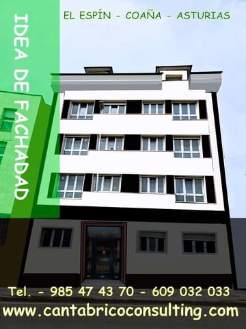 2 soveværelse Lejlighed til salg i Coaña - € 160.000 (Ref: 9022947)