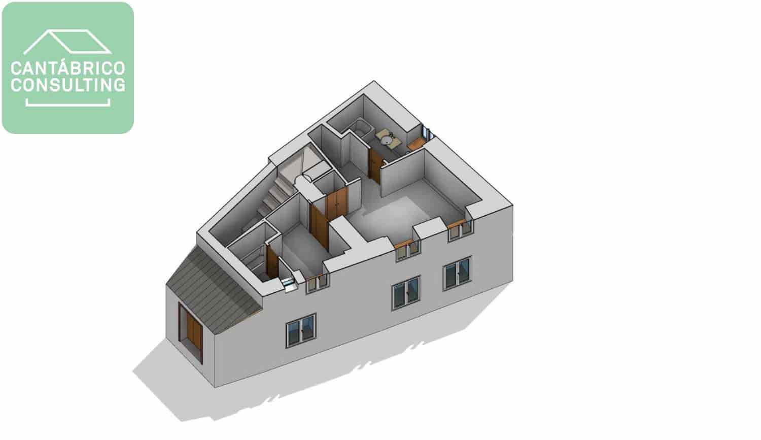 3 soveværelse Semi-Rækkehus til salg i Castropol - € 195.000 (Ref: 9157824)