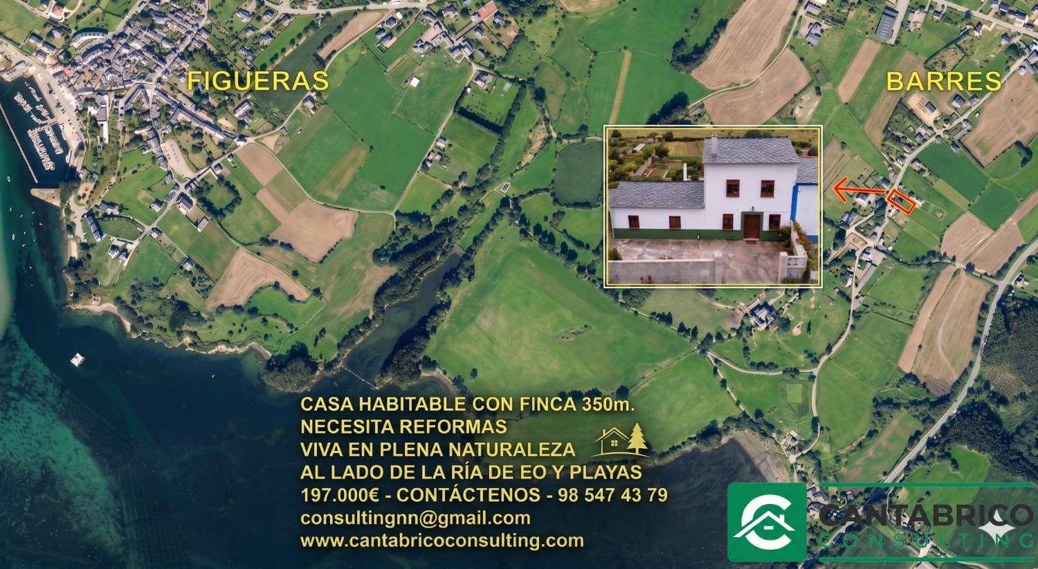 3 Zimmer Haus zu verkaufen in Castropol - 197.000 € (Ref: 9197490)