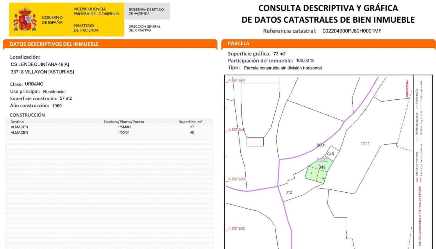 1 soverom Hus til salgs i Villayon med garasje - € 42 000 (Ref: 9358891)