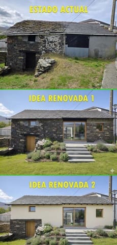 1 quarto Casa em Banda para venda em Villayón com garagem - 42 000 € (Ref: 9358891)