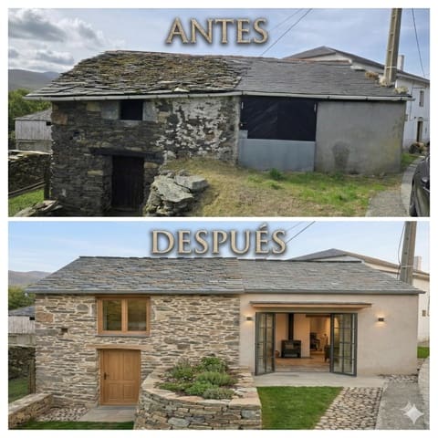 1 soveværelse Byhus til salg i Villayón med garage - € 42.000 (Ref: 9358891)