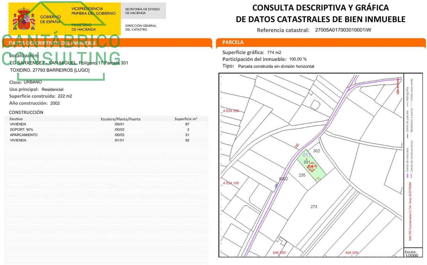 5 makuuhuone Huvila myytävänä paikassa Barreiros mukana 
autotalli - 480 000 € (Ref: 9376647)