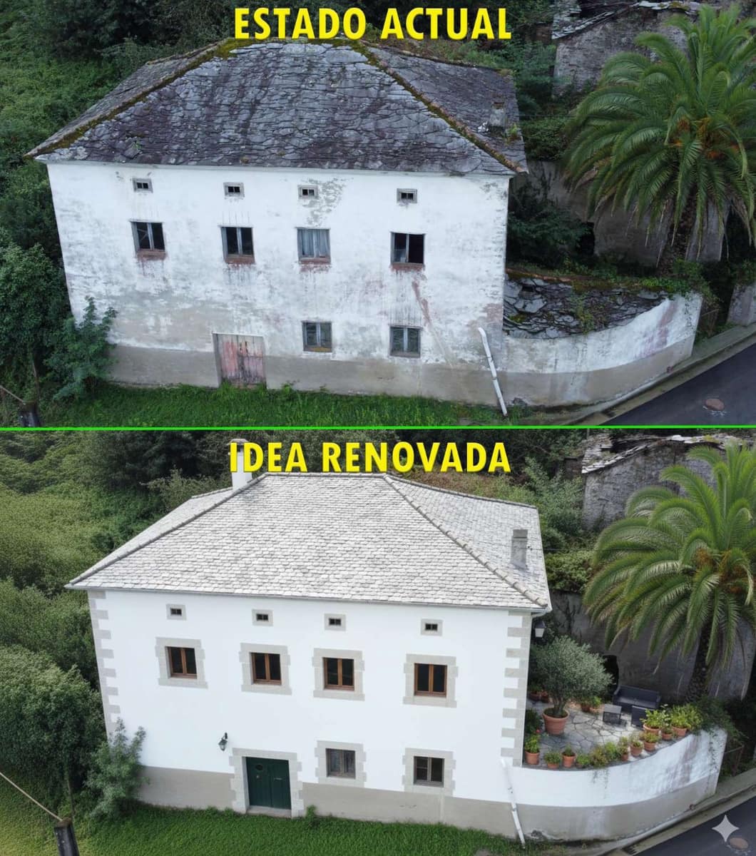 1 quarto Casa em Banda para venda em Coana - 98 000 € (Ref: 9377826)
