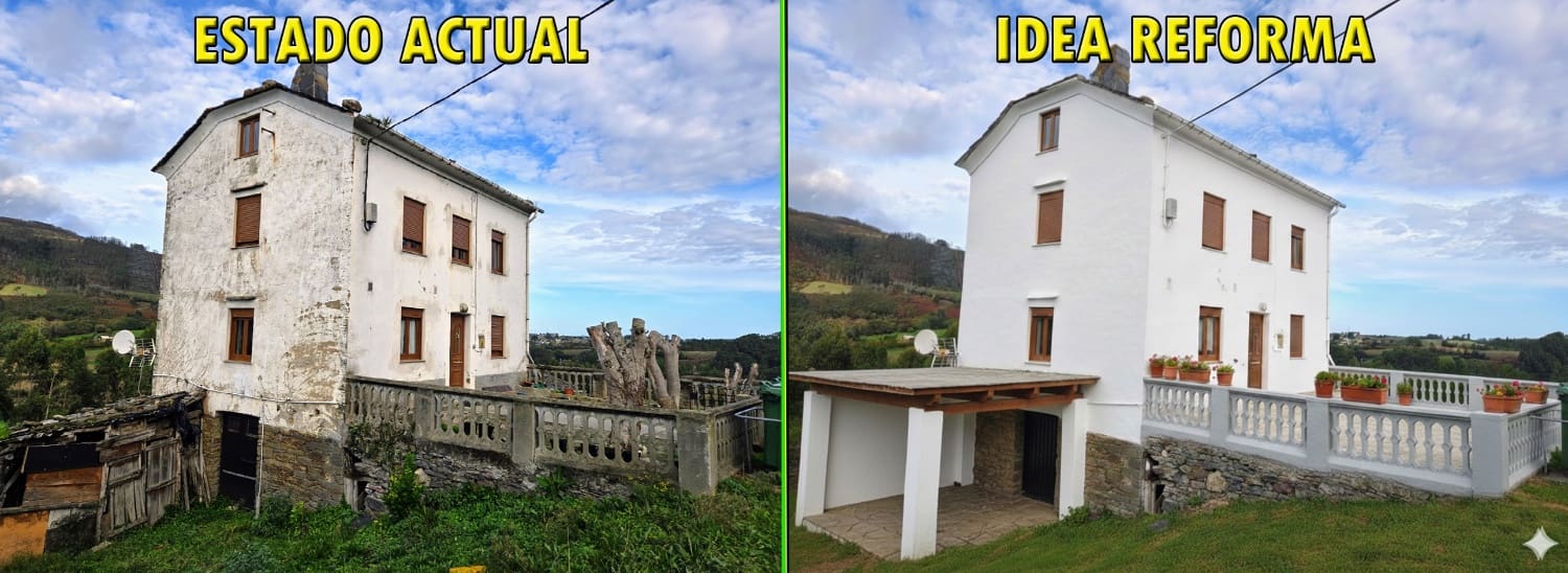3 quarto Casa em Banda para venda em Coana - 155 000 € (Ref: 9409214)