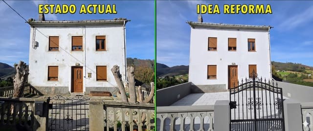 3 quarto Casa em Banda para venda em Coaña - 155 000 € (Ref: 9409214)