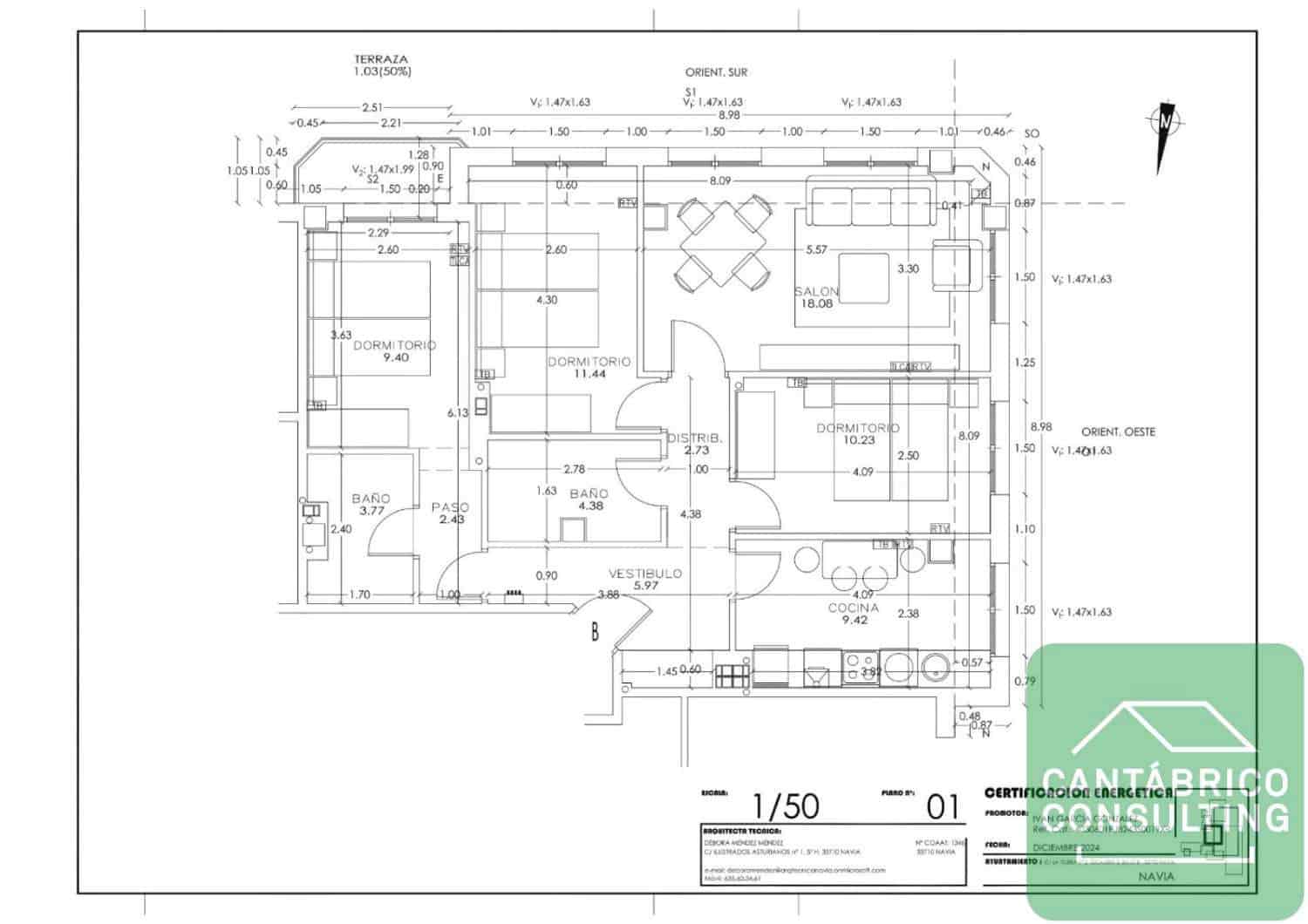 3 soverom Leilighet til salgs i Navia med garasje - € 268 000 (Ref: 9751617)