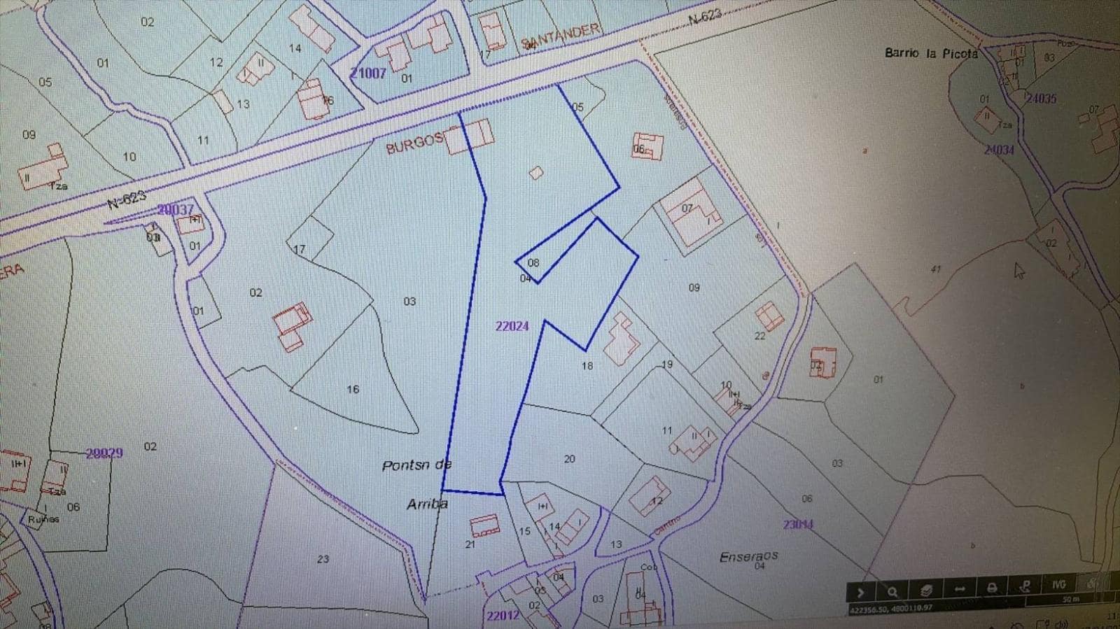 Bauplatz zu verkaufen in Pielagos - 1.100.000 € (Ref: 9799069)