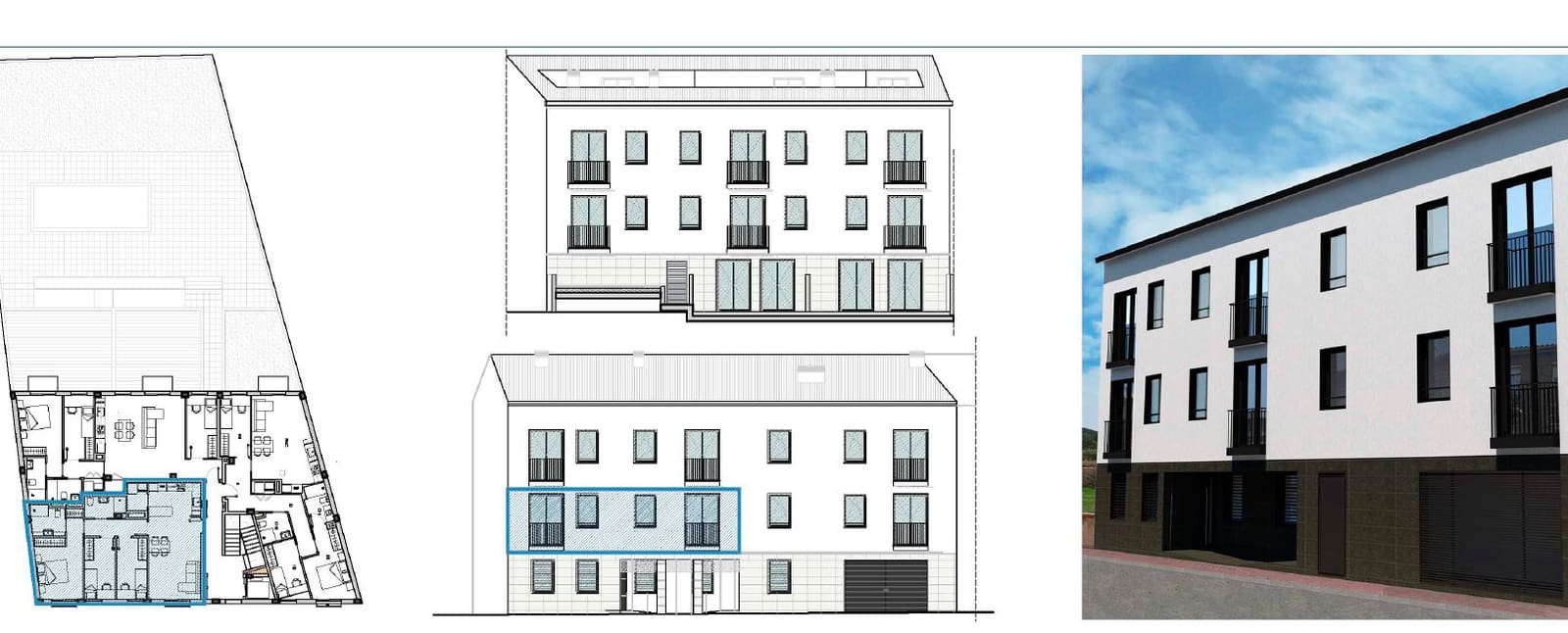 3 soverom Leilighet til salgs i Calonge i Sant Antoni med svømmebasseng garasje - € 275 000 (Ref: 9438938)