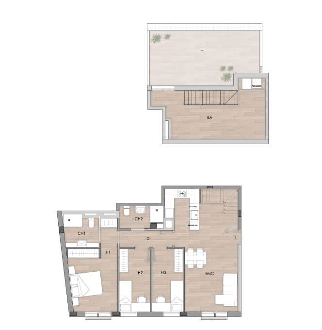 3 soveværelse Lejlighed til salg i Calonge i Sant Antoni med swimmingpool garage - € 410.000 (Ref: 9438992)