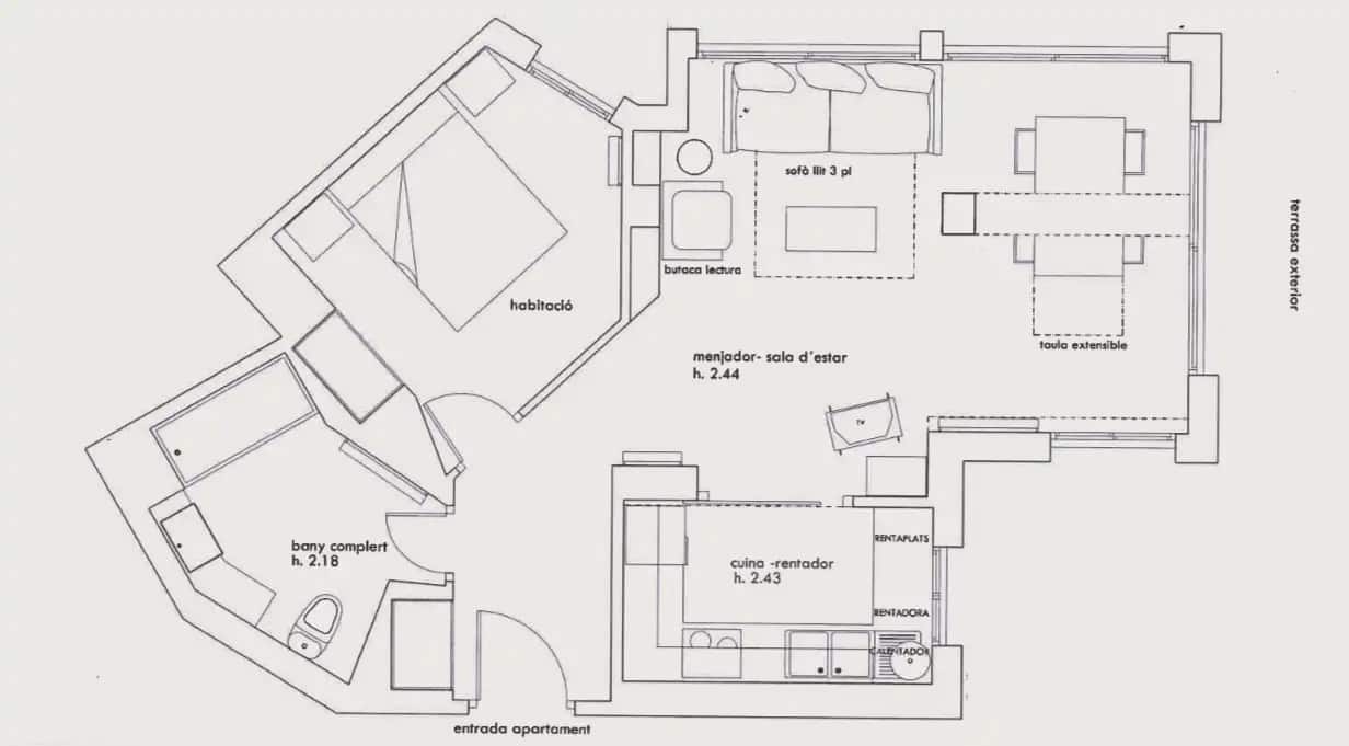 1 sypialnia Apartament przy plaży na sprzedaż w S'Agaro z basenem garażem - 335 000 € (Ref: 9794923)