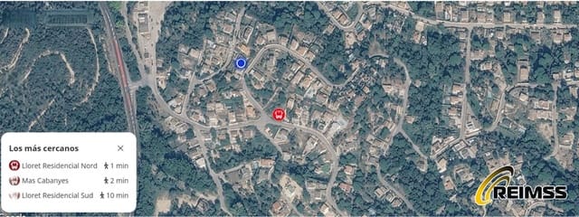 Landgrundstück zu verkaufen in Urbanitzacions del Nord, Lloret de Mar - 131.000 € (Ref: 10052062)