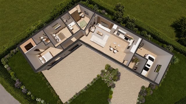 3 soverom Villa til salgs i Terrafortuna, Vidreres med garasje - € 290 000 (Ref: 10170205)