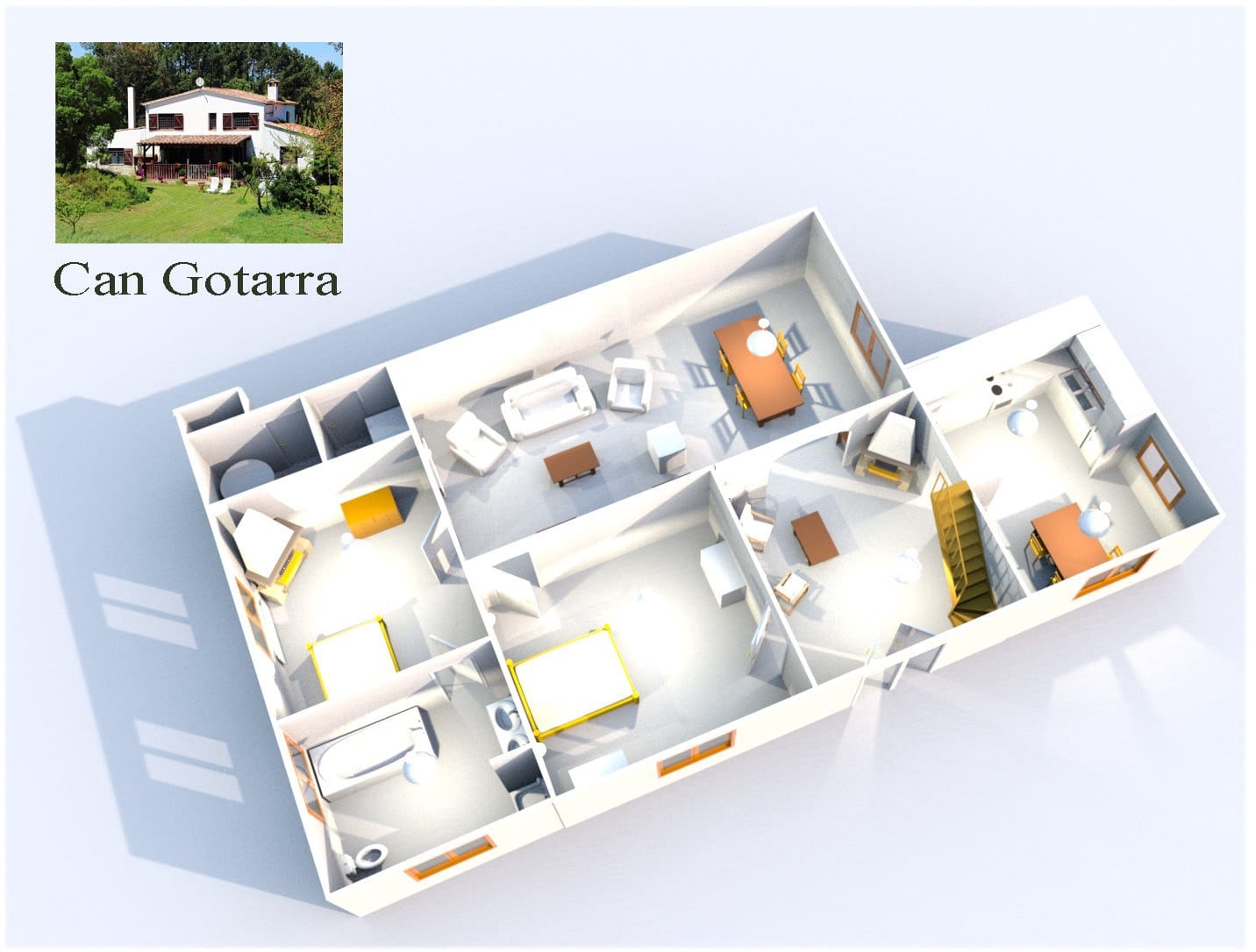 4 Zimmer Villa zu verkaufen in Macanet de la Selva mit Garage - 468.000 € (Ref: 8451009)