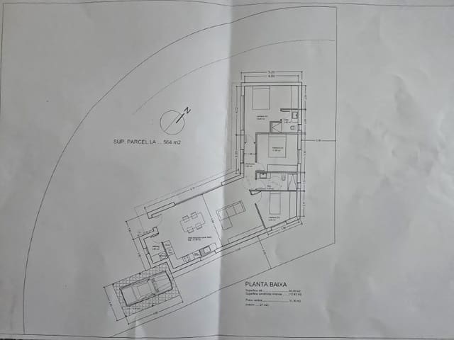 3 soveværelse Villa til salg i Vidreres med garage - € 290.000 (Ref: 9312597)