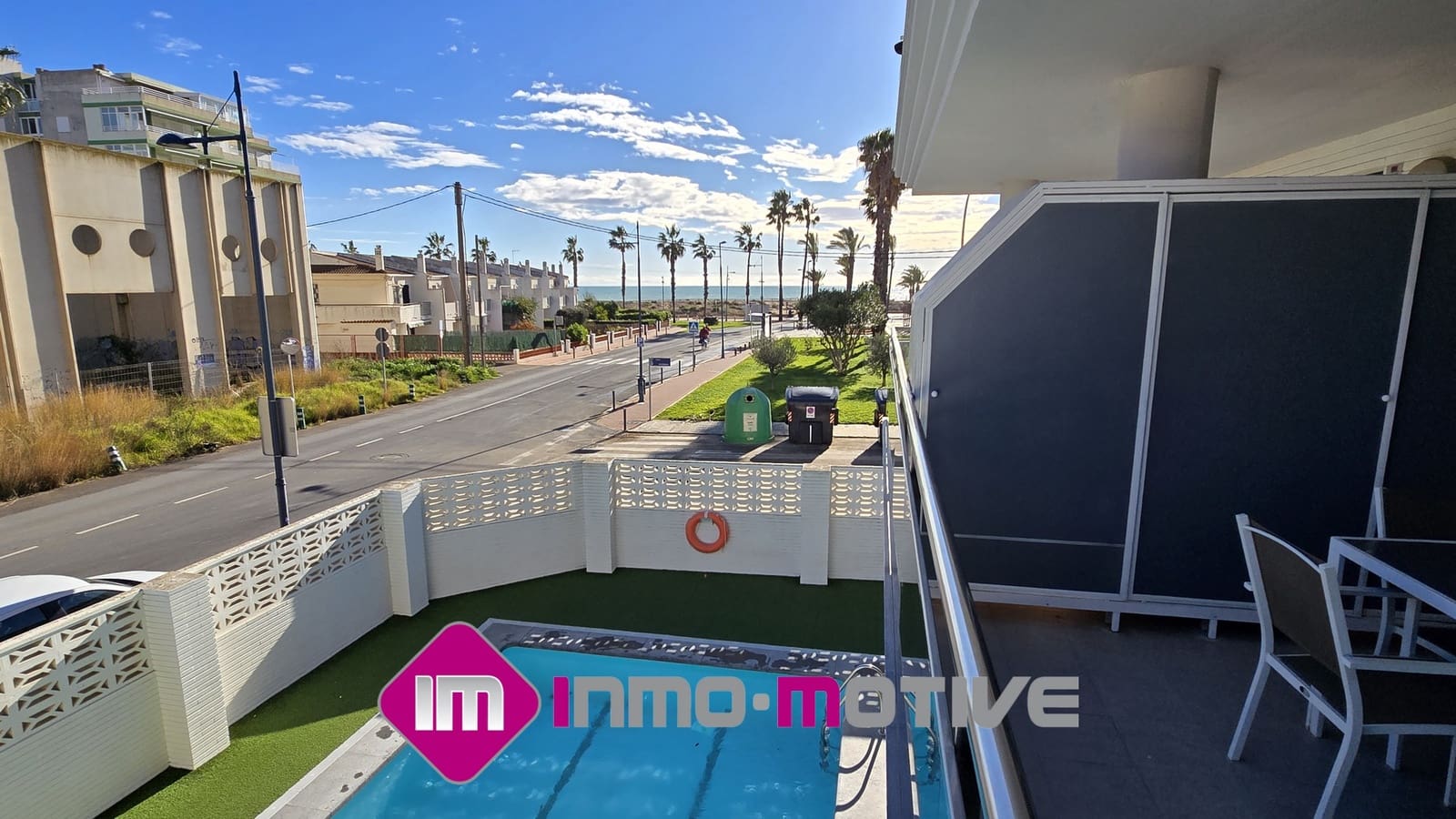 1 makuuhuone Ranta-asunto myytävänä paikassa Peniscola mukana uima-altaan 
autotalli - 160 000 € (Ref: 9575015)