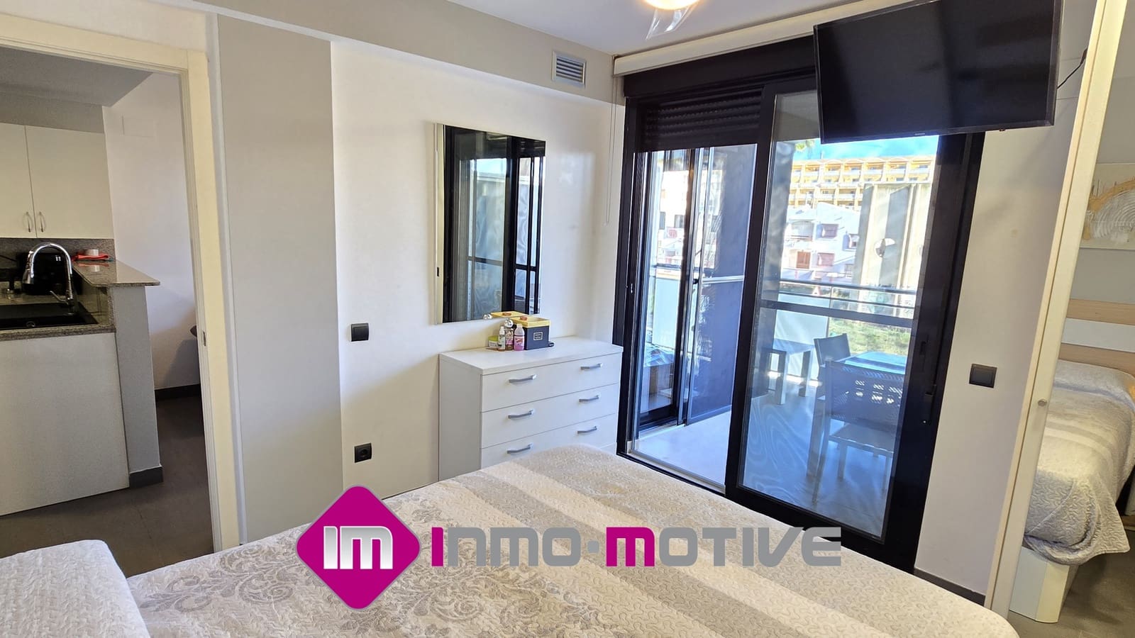 1 makuuhuone Ranta-asunto myytävänä paikassa Peniscola mukana uima-altaan 
autotalli - 160 000 € (Ref: 9575015)