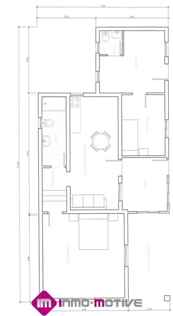 2 chambre Maison de Ville à vendre à Benicarlo avec piscine garage - 200 000 € (Ref: 9802561)