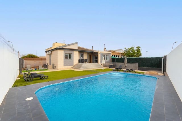 3 chambre Villa/Maison Semi-Mitoyenne à vendre à Los Balcones - Los Altos, Torrevieja avec piscine garage - 380 000 € (Ref: 8662365)